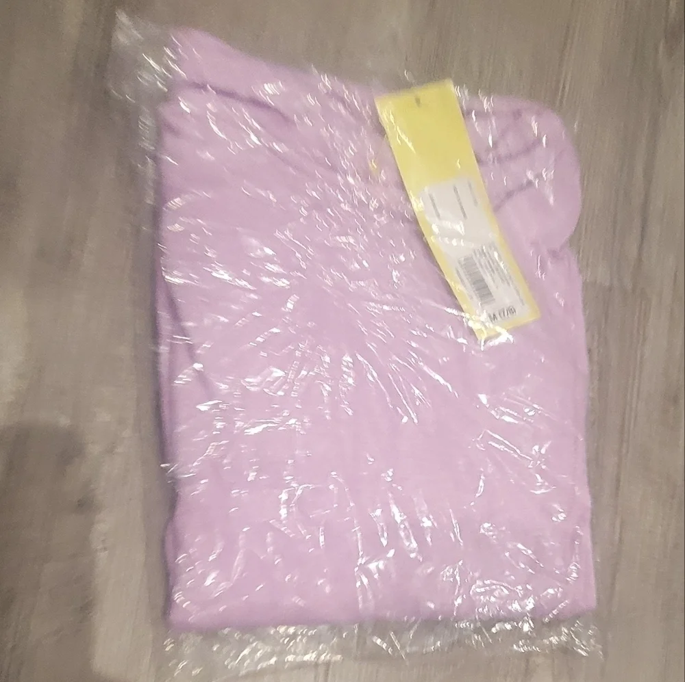 Girl's Cozy Lavender Pullover Hoodie Size M (7/8) - All In Motion